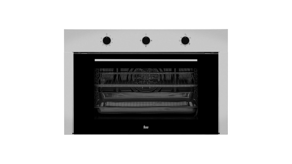 Multifunction gas oven with HydroClean cleaning system in 90 cm