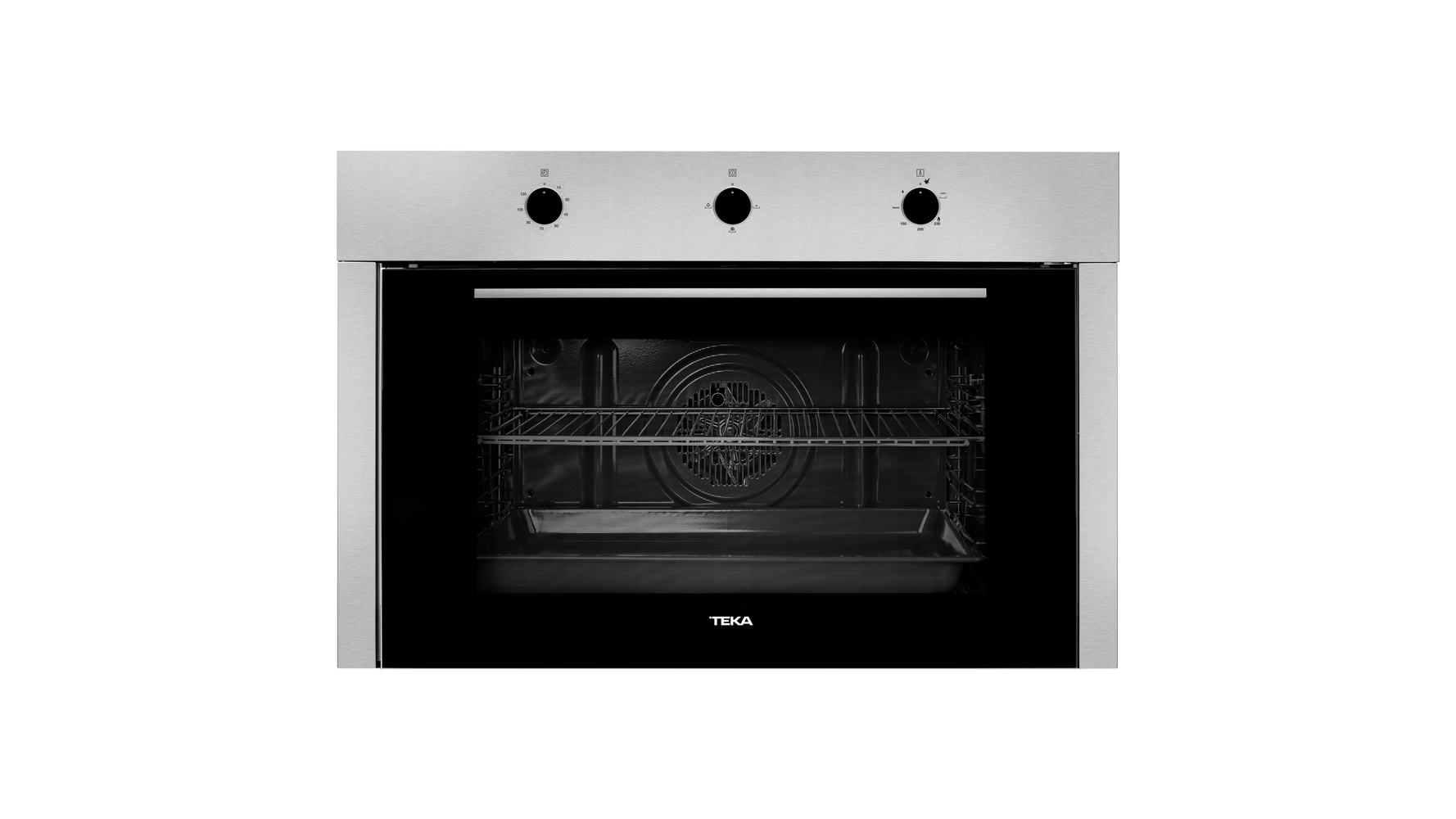 Multifunction oven with HydroClean cleaning system in 90 cm