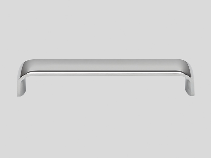 Metal handle, Brilliant chrome