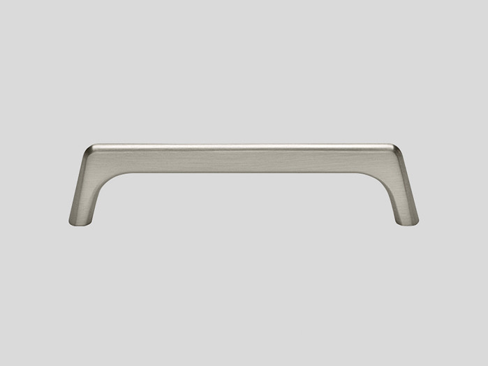 Metal handle, Stainless steel finish, Matt