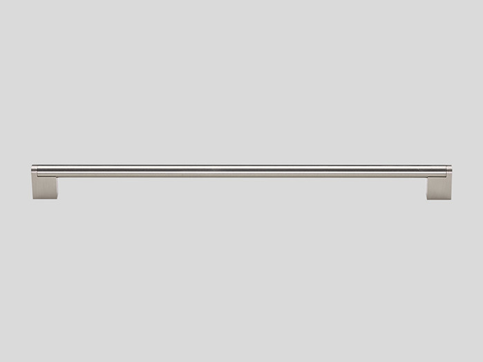 Railing handle, Stainless steel finish, Matt